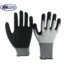 NMSAFETY Work Glove  Oil And Gas Industry Sandy Finish Strong Cut Resistant Gloves